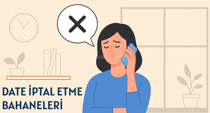 Date iptal etme bahaneleri1