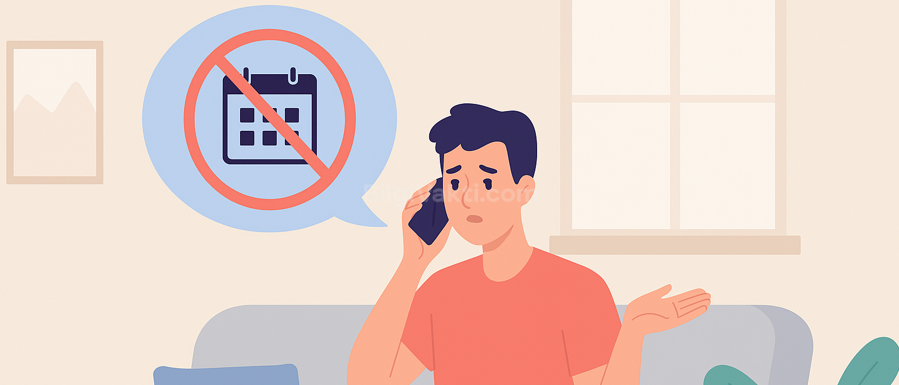 randevu iptal etme bahaneleri